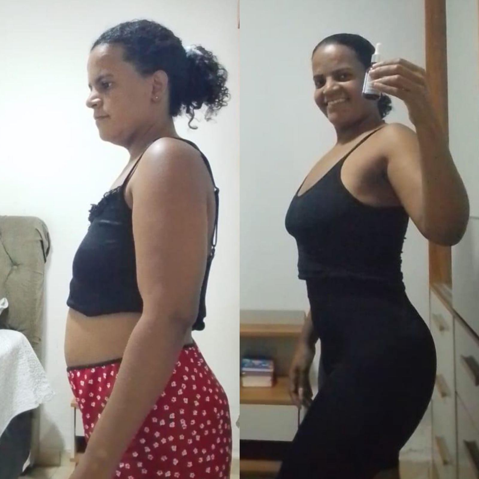 Antes e depois Mounjax - Resultado real 2