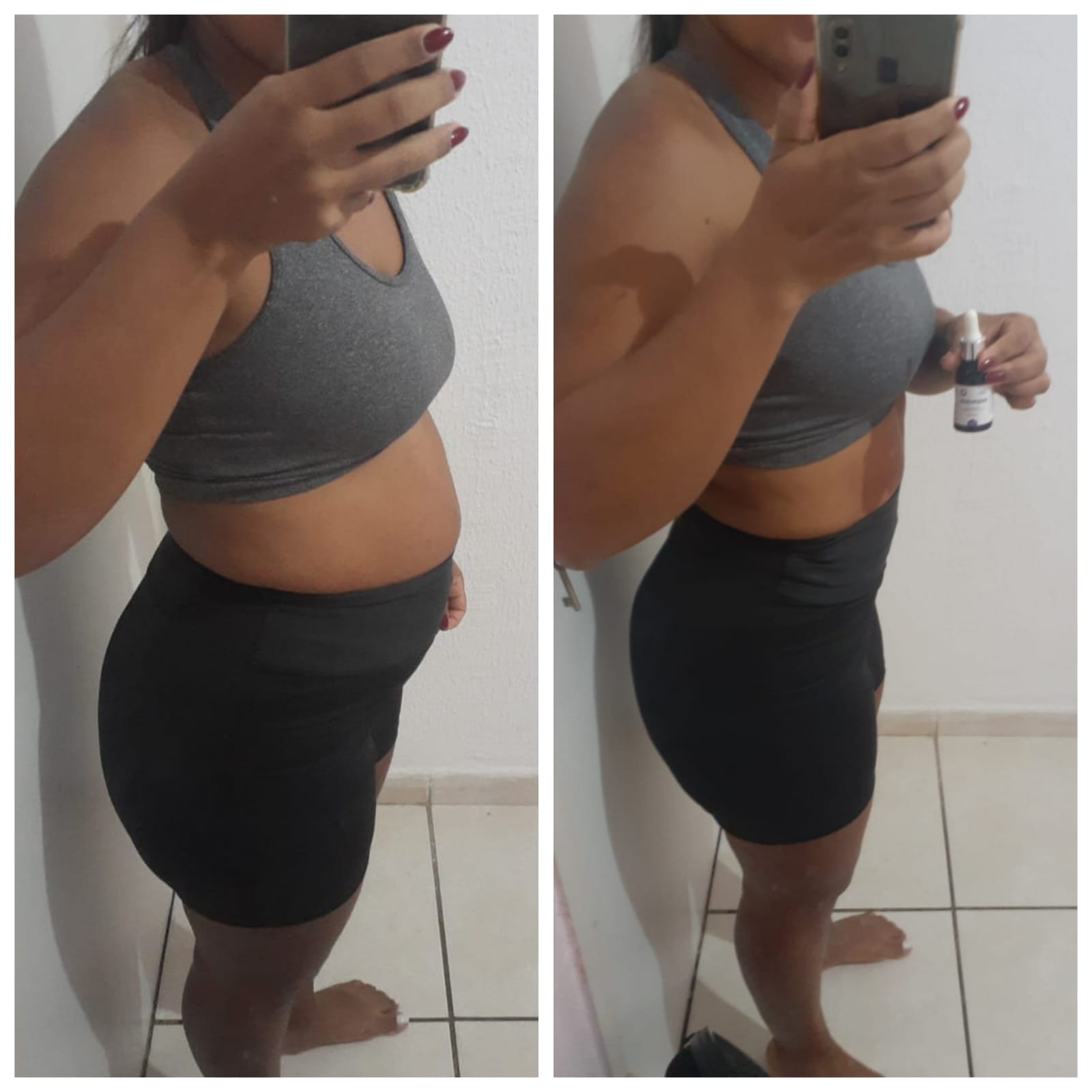 Antes e depois Mounjax - Resultado real 3